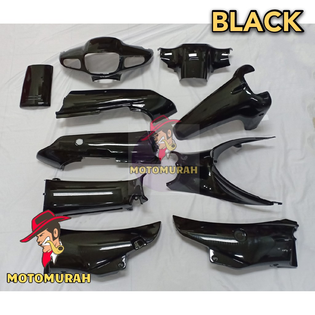 CAVER SET KRISS 110 COVER SET KRISS110 BODY COVER SET BLACK BLUE RED