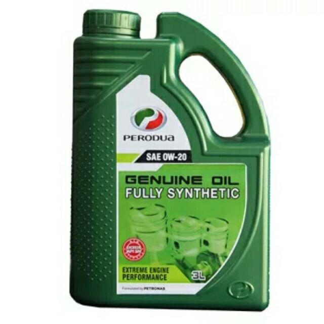 Perodua Axia 0W20 Fully synthetic Engine Oil 3 litre