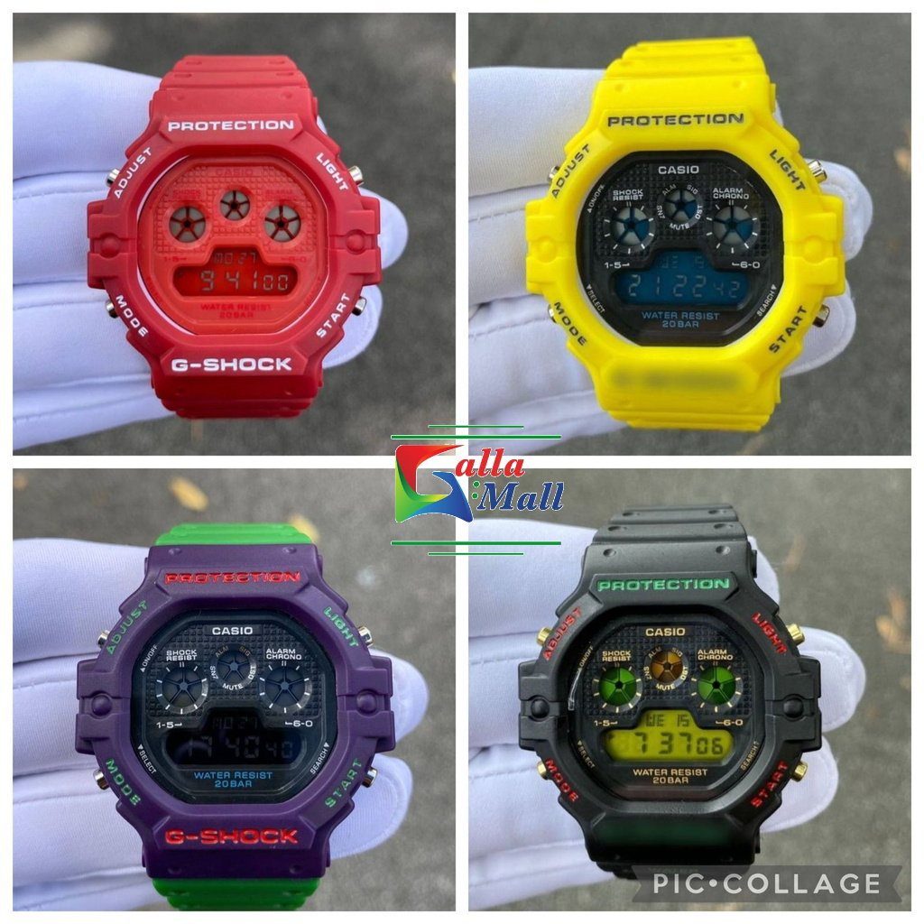 NEW VIRAL JAM TAGAN Tapak Kucing Dw 5900 Digital watch Jam Digital