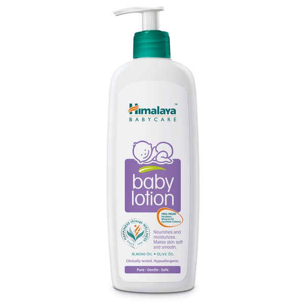 Himalaya Baby Lotion Almond Oil & Olive Oil Pure,Gentle and Safe