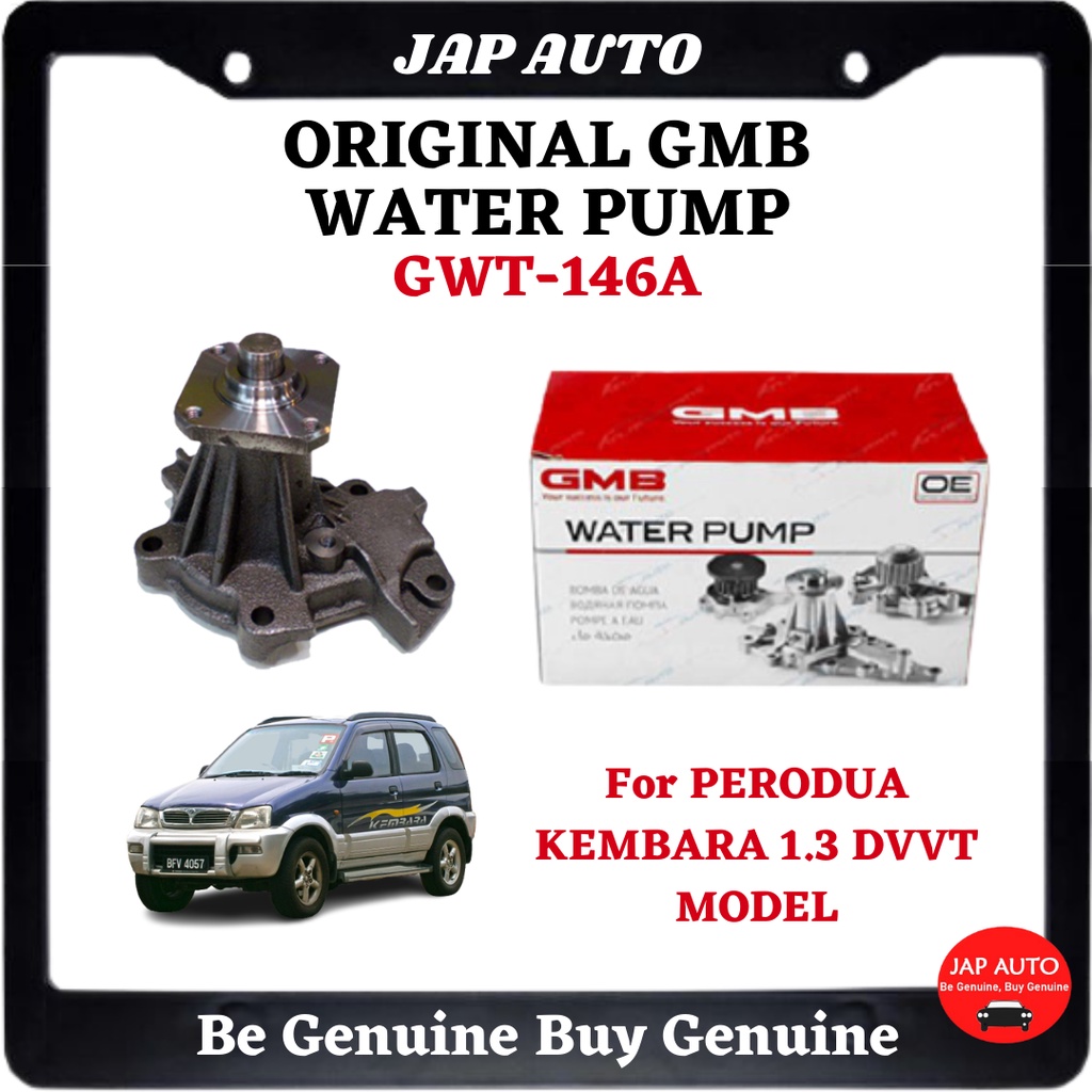 PERODUA KEMBARA 1.3 DVVT MODEL ORIGINAL GMB WATER PUMP [GWT146A