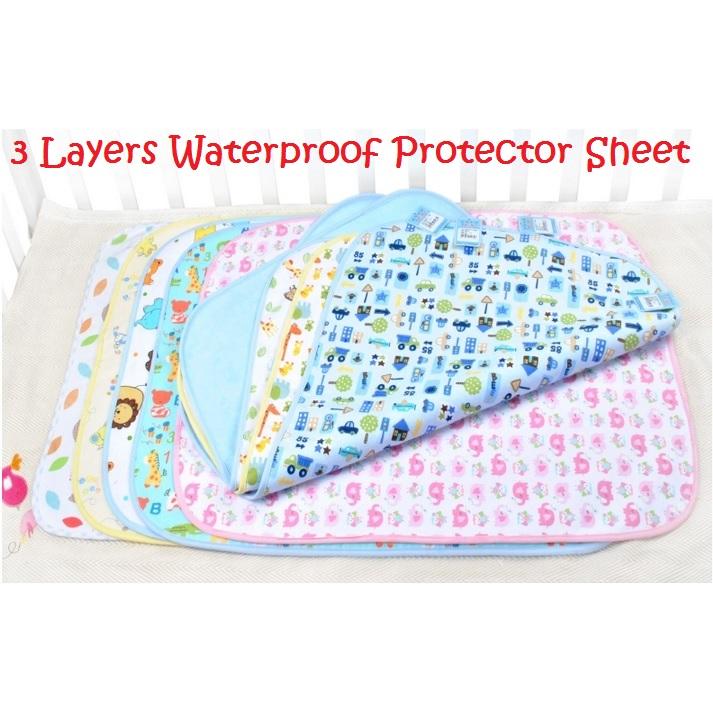 ECOfriendly Bamboo Fiber Baby Waterproof Mattress Protector Sheet