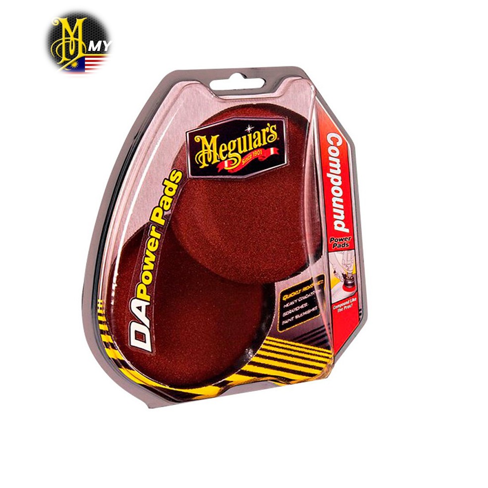 Meguiar's G3507INT DA Compound Power Pads Shopee Malaysia