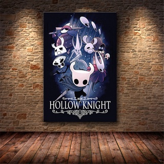 Hollow Knight Map Poster Hollow Knight Map Game Poster Painting Picture For Halloween Poster Wall Art Painting | Shopee Malaysia