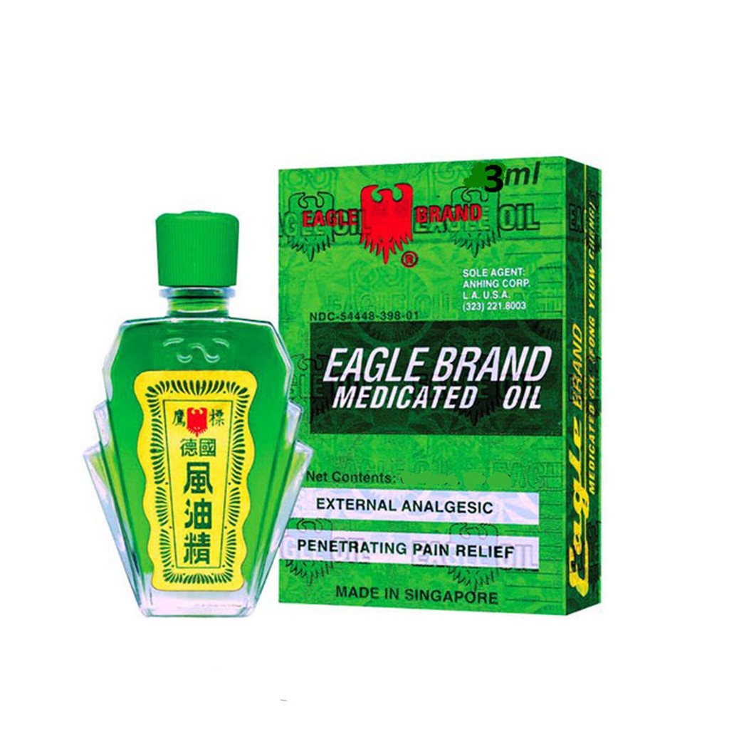Eagle Brand Medicated Oil 3ml (EXP 10/2022) Shopee Malaysia
