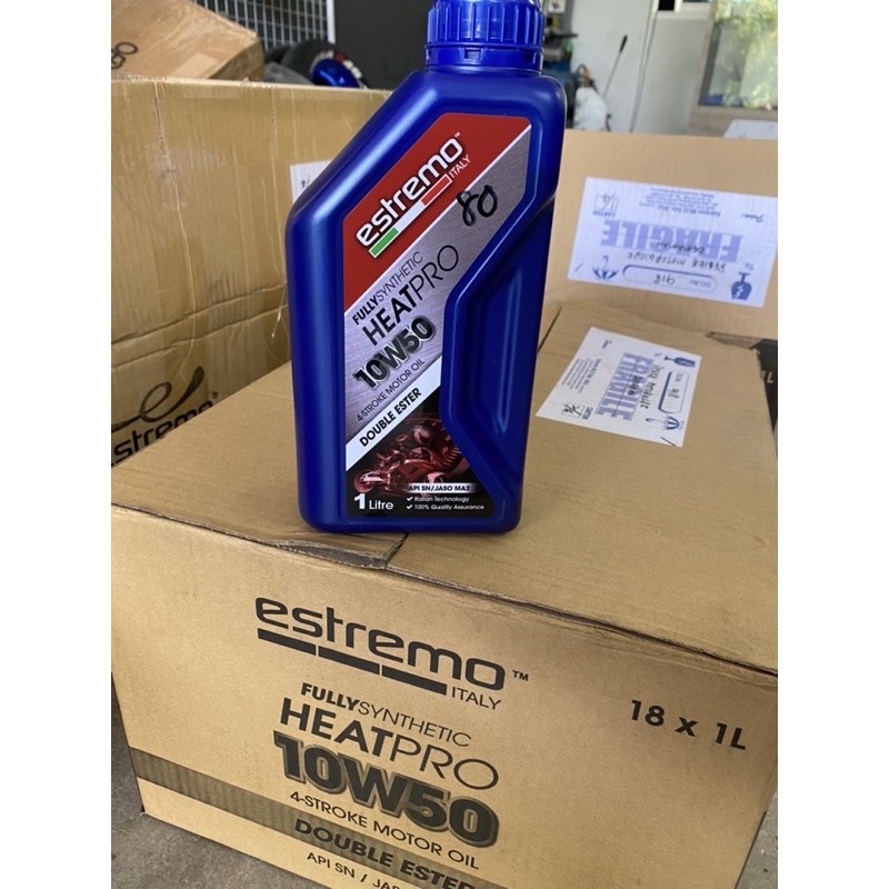 ESTREMO ITALY ENGINE OIL 1L (DOUBLE ESTER) Shopee Malaysia