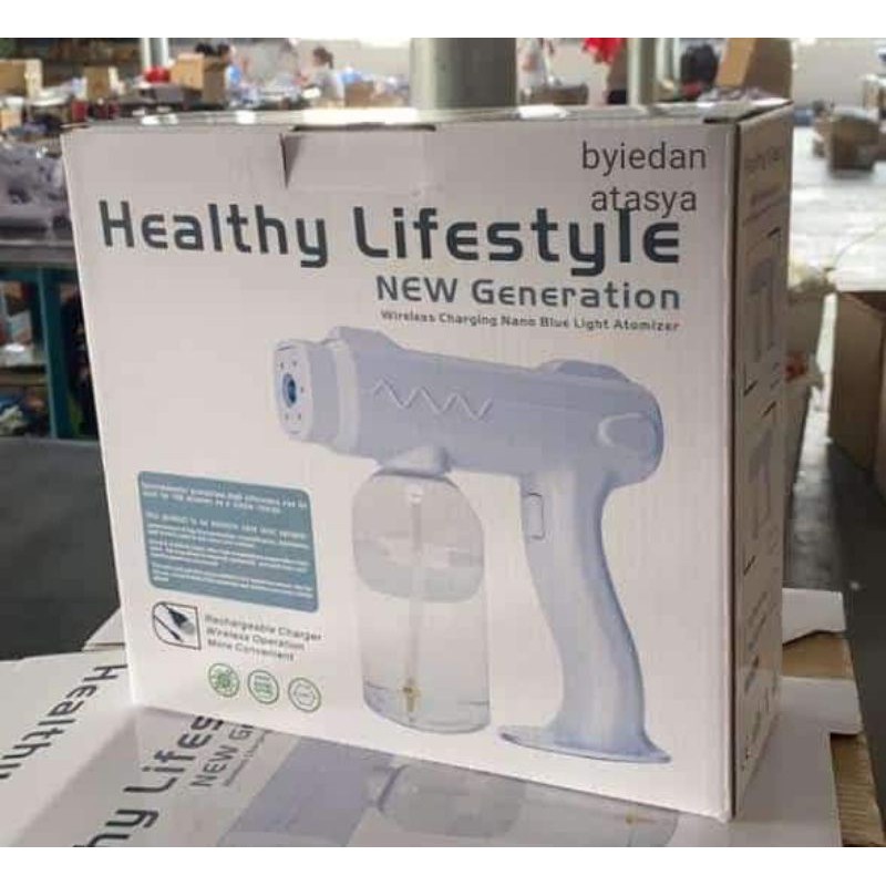 nano spray gun 800ml with sanitizer mist 5L (1set) Shopee Malaysia