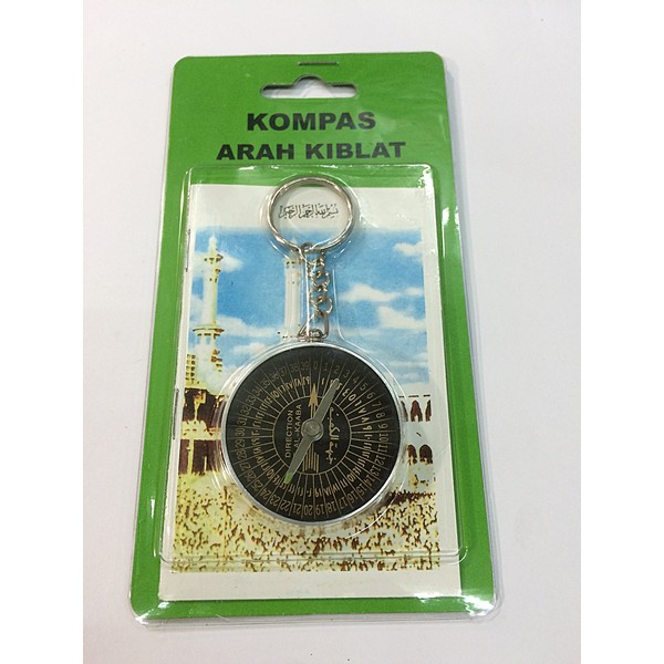 Kompas Arah Kiblat (Key chain) Shopee Malaysia