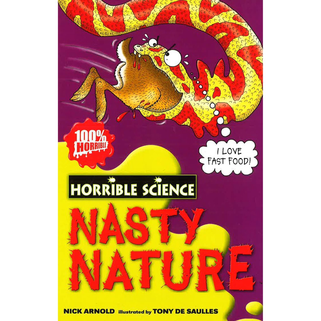 (BBW) Horrible Science Nasty Nature (ISBN 9780439944519) Shopee