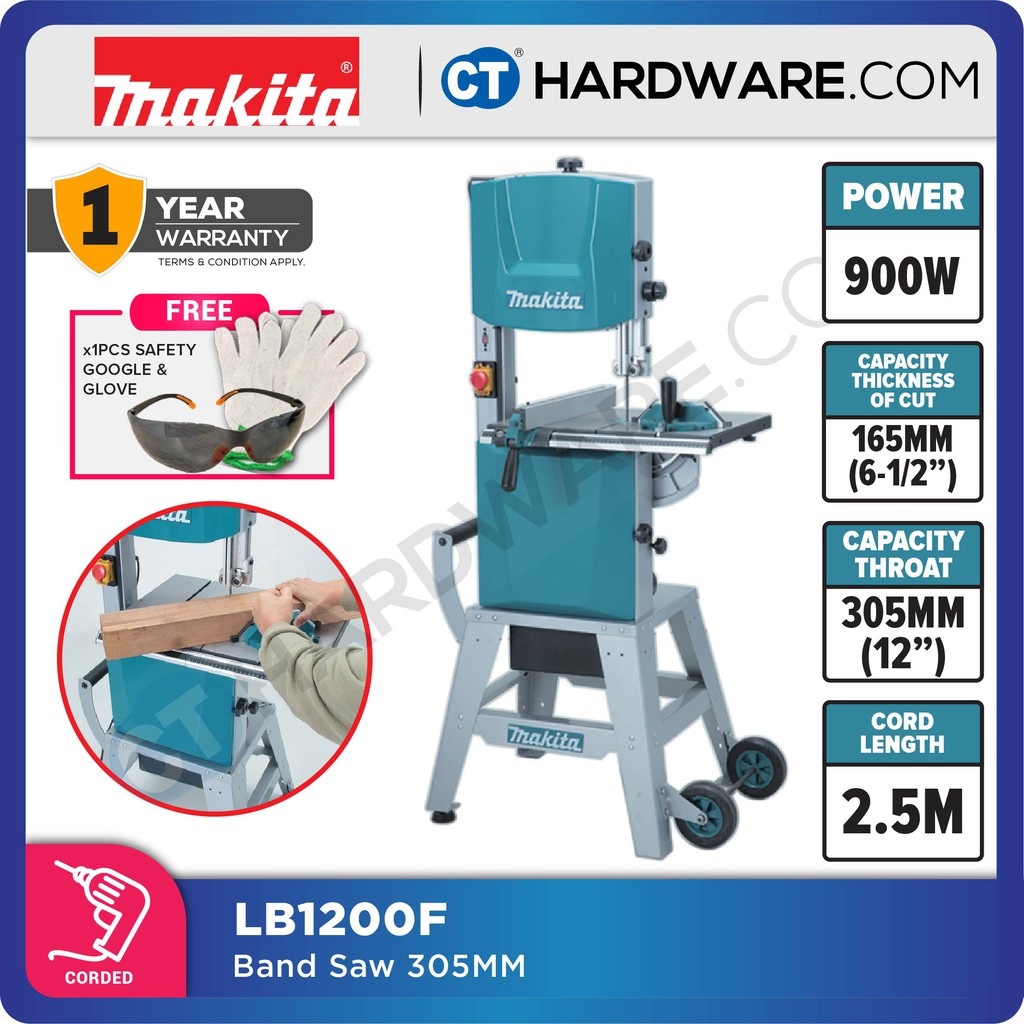 MAKITA LB1200F WOOD WORKING BAND SAW 305MM (12") 900W Shopee Malaysia