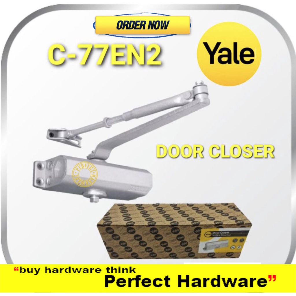 YALE C77EN2 HEAVY DUTY FIRE RATED DOOR CLOSER 40KG Shopee Malaysia