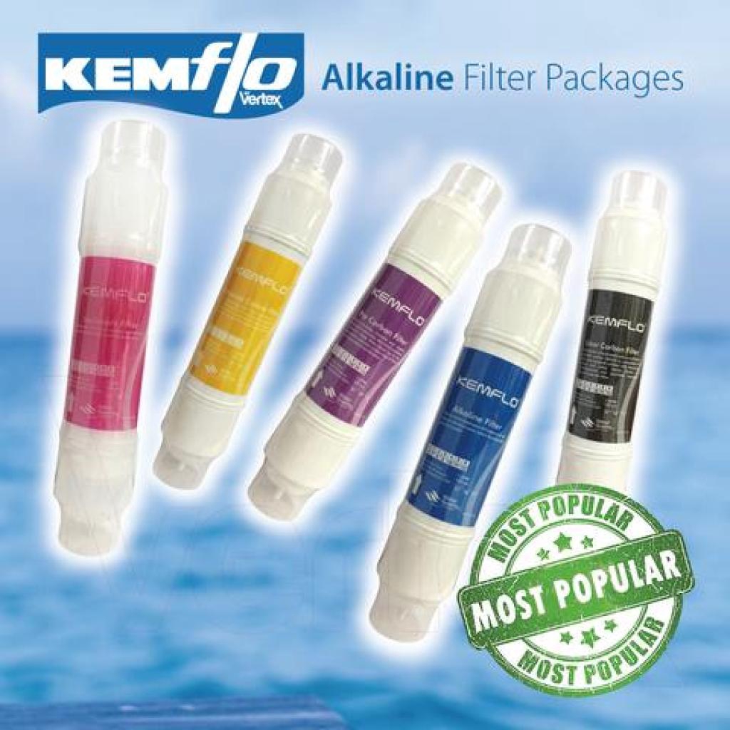 LGLOBAL KEMFLO 4 Cartridges Per Set for Water Dispenser / Filter [I