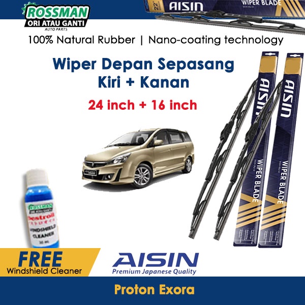 AISIN Wiper Set For Proton Exora Shopee Malaysia