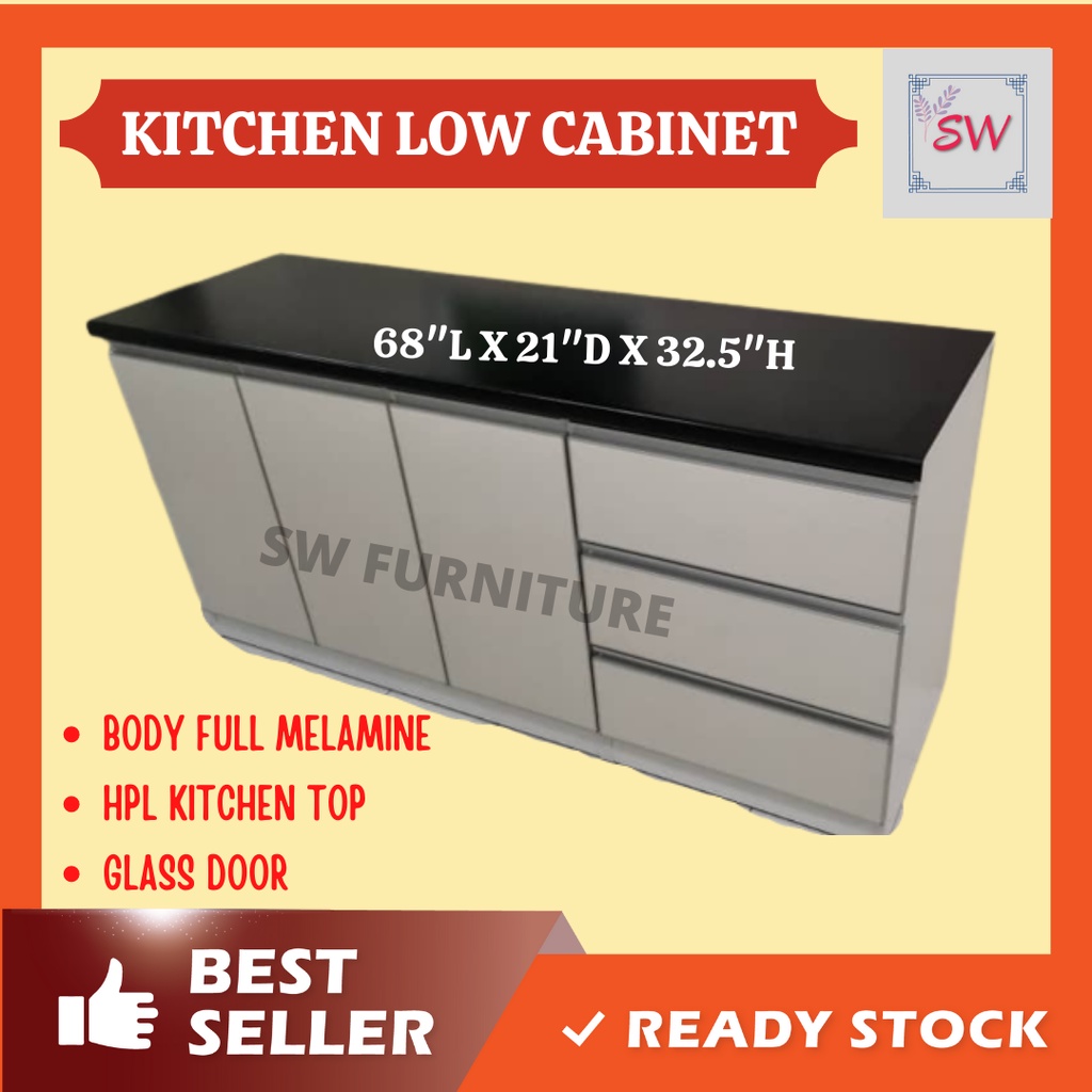 KITCHEN LOW (READY MADE Shopee Malaysia