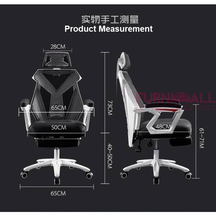 Kerusi Komputer ♕ Fayeyang Ergonomics Gaming chair backrest reclining
