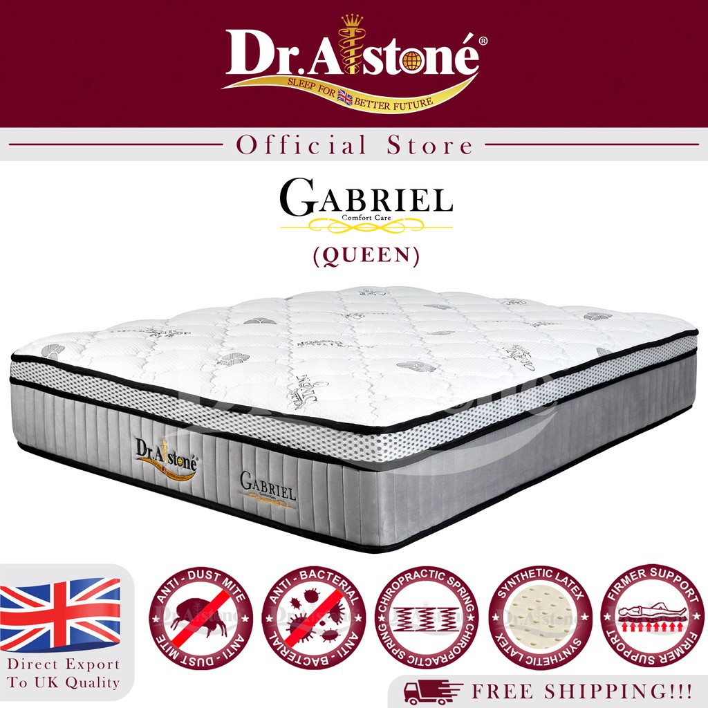 Dr.Alstone Gabriel Chiropractic Spring Mattress/Tilam Queen (12