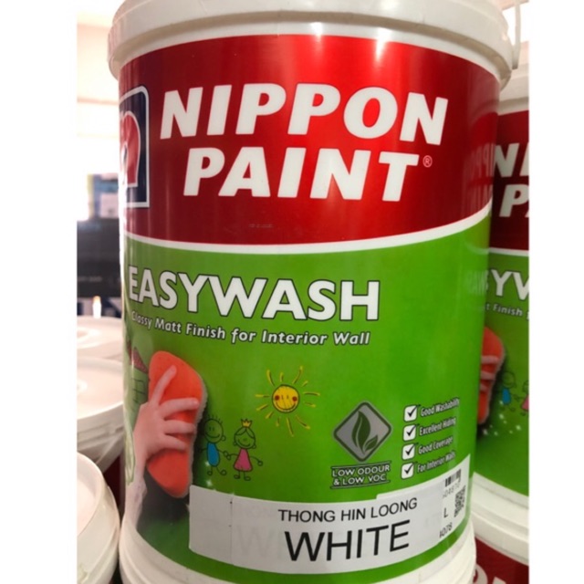 Nippon Easy Wash White 18L Shopee Malaysia