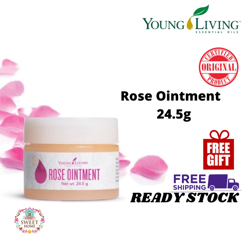 Young Livings Rose Ointment 24.5g SweetHome Sweet Home YL + Free Gift