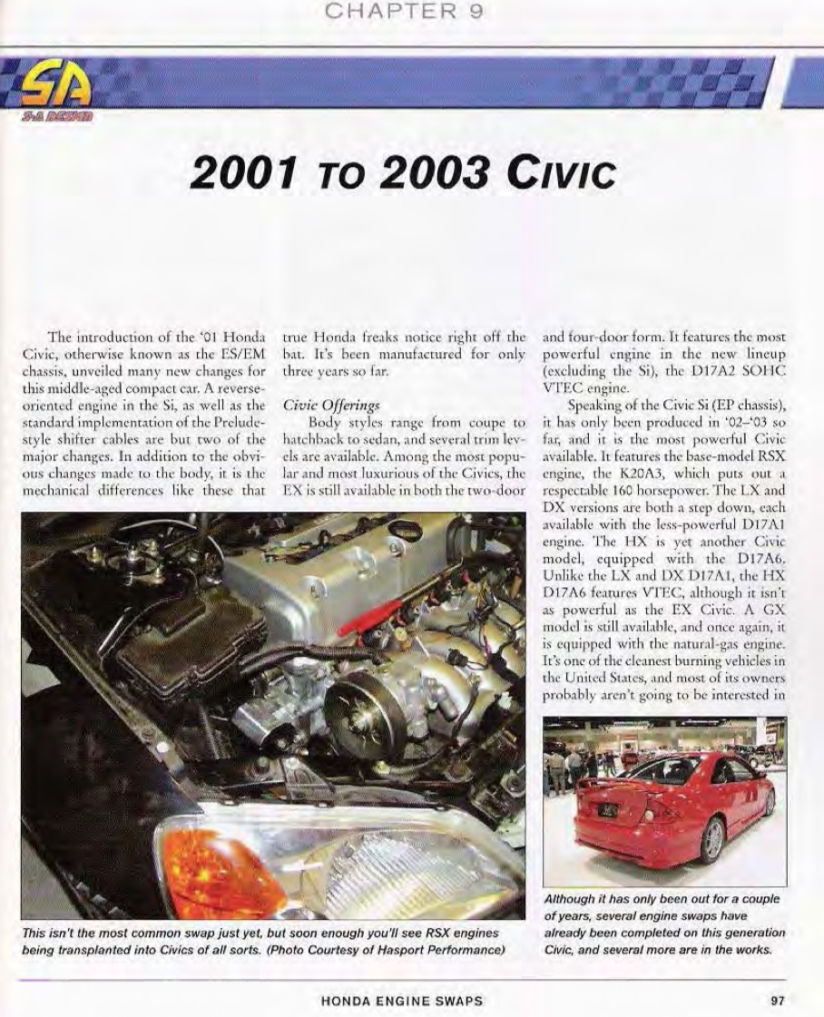 HONDA ENGINE SWAPS (2008) H, B, D, K & ZC SERIES Shopee Malaysia