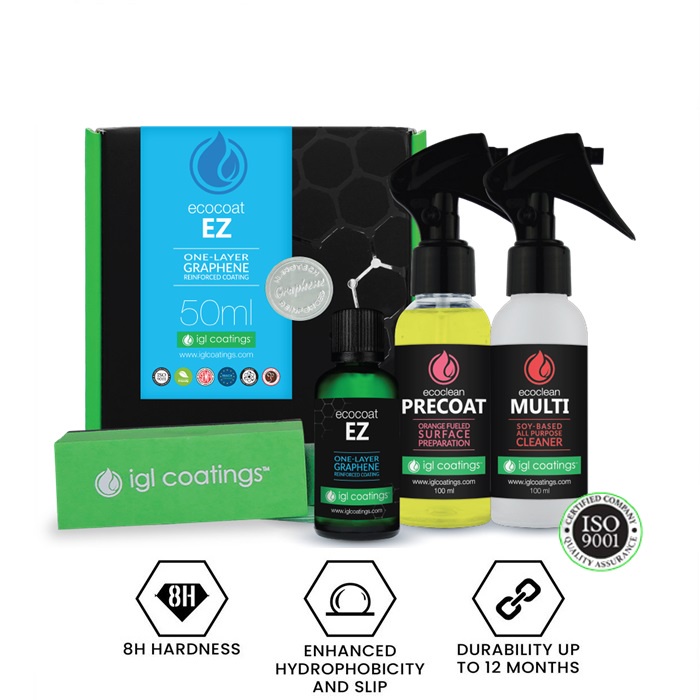 IGL Coatings Ecocoat EZ Graphene Reinforced Car Ceramic Coating