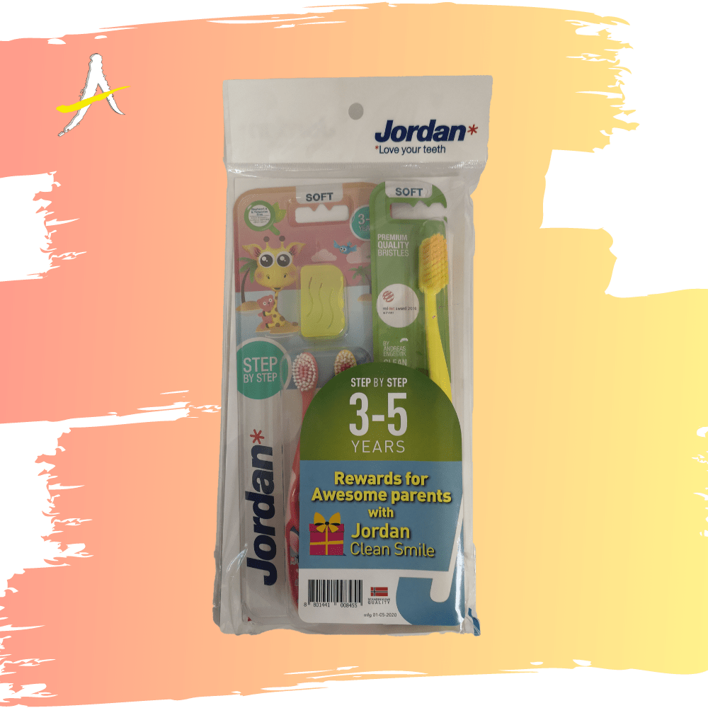 Jordan Step 2 (35 Years) Soft Toothbrush 2's (Random Colours) Shopee