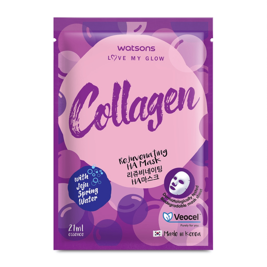 WATSONS COLLAGEN REJUVENATING HA MASK 1S Shopee Malaysia
