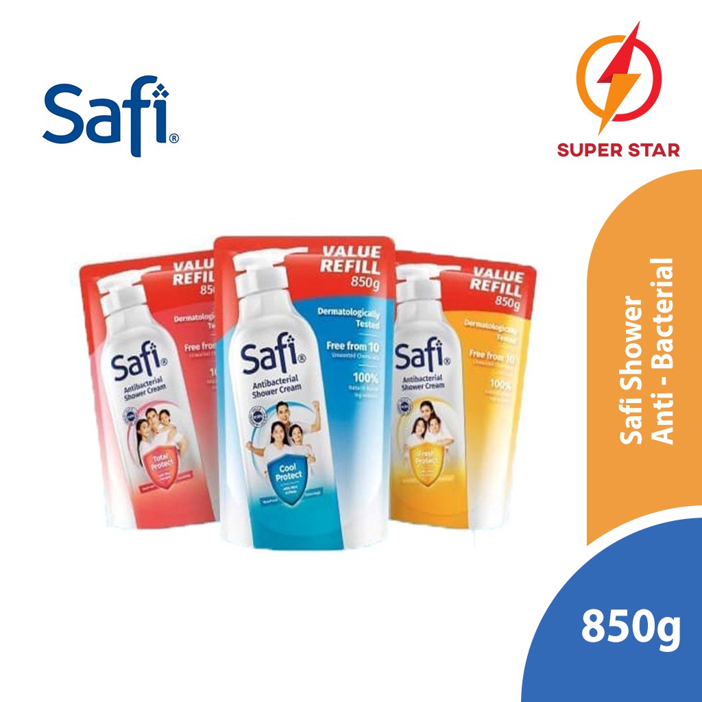 Safi Antibacterial Shower Cream 850g Shopee Malaysia