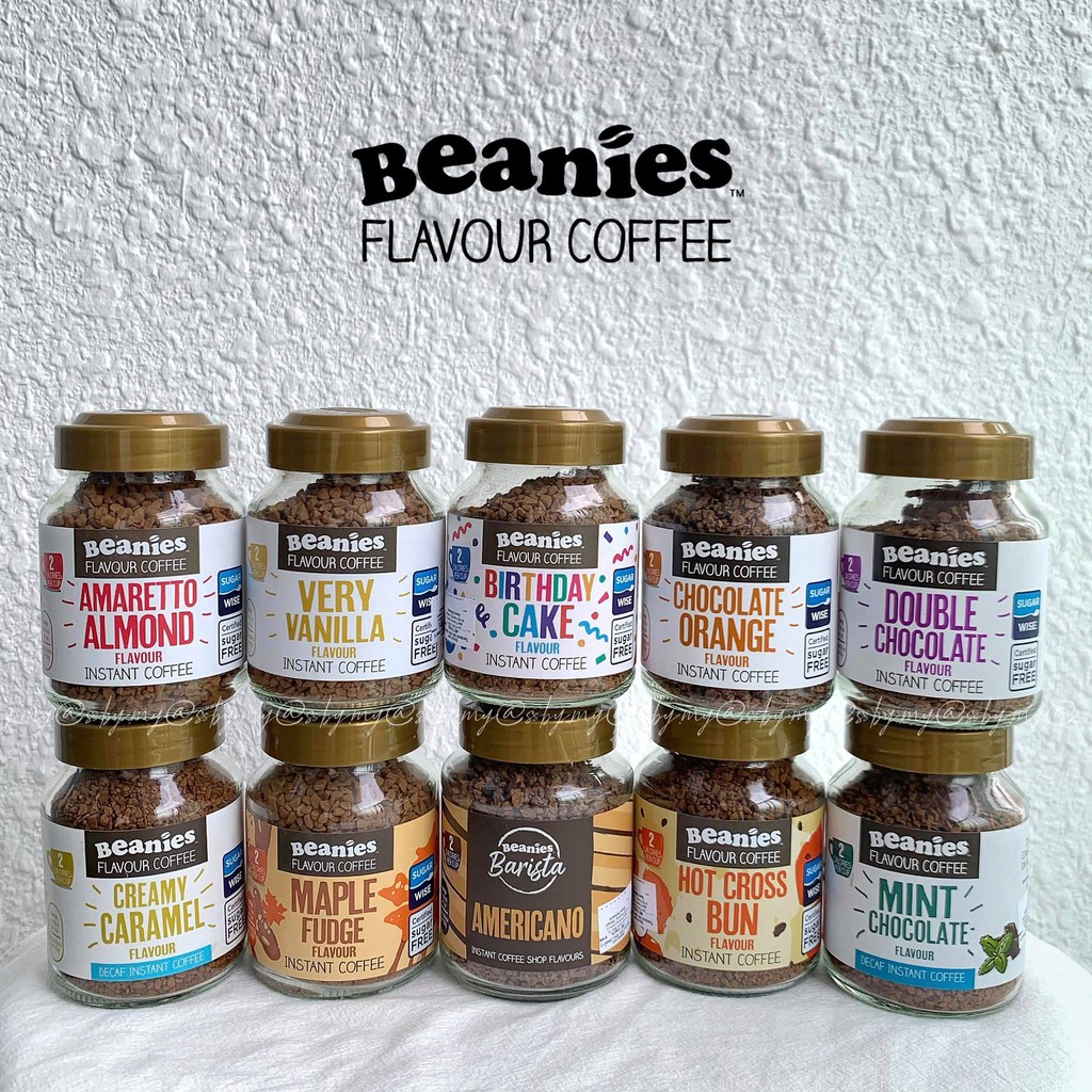 [ready stock] Beanies Flavour Coffee / Instant Coffee / Decaf Coffee