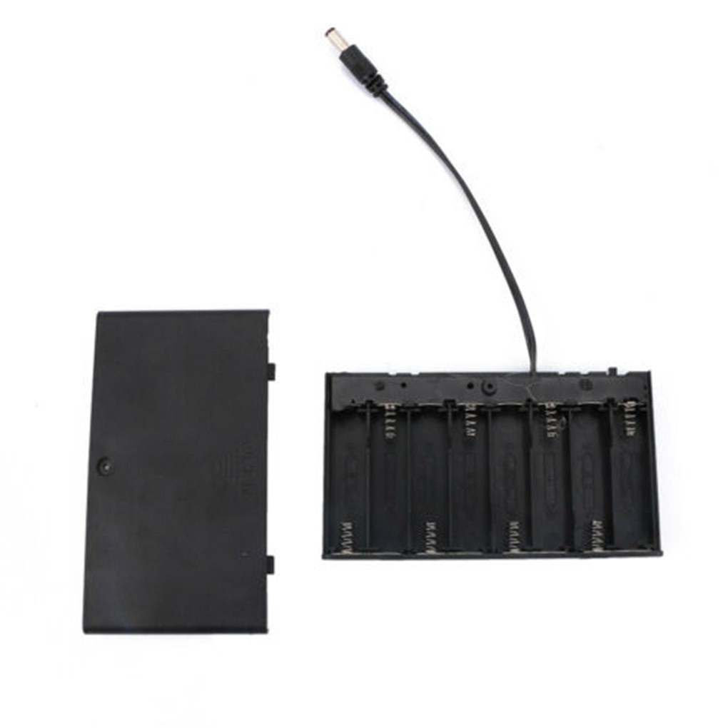 12V AA Battery Box DIY Battery Holder Battery Packs Case Power Bank