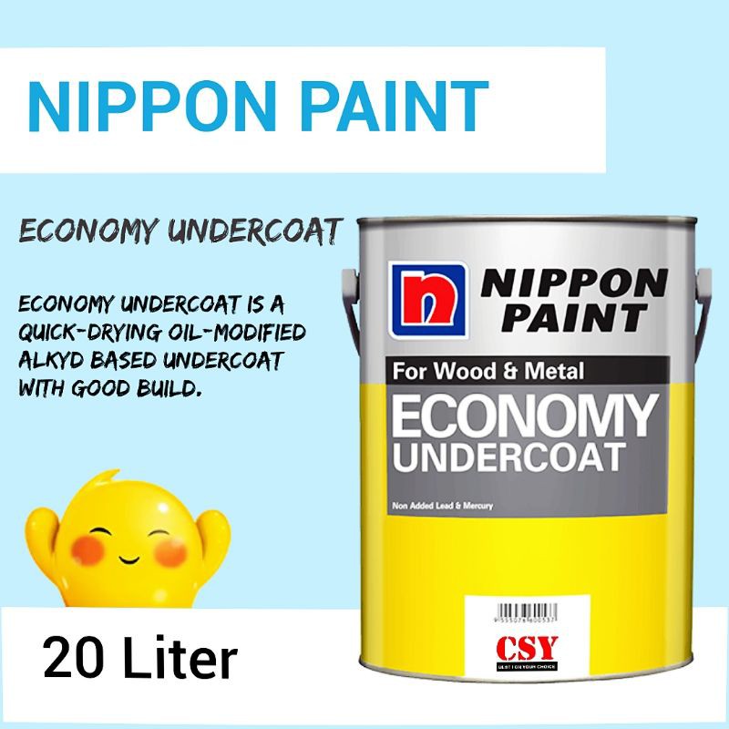 NIPPON PAINT Economy Undercoat 20 Liter Shopee Malaysia