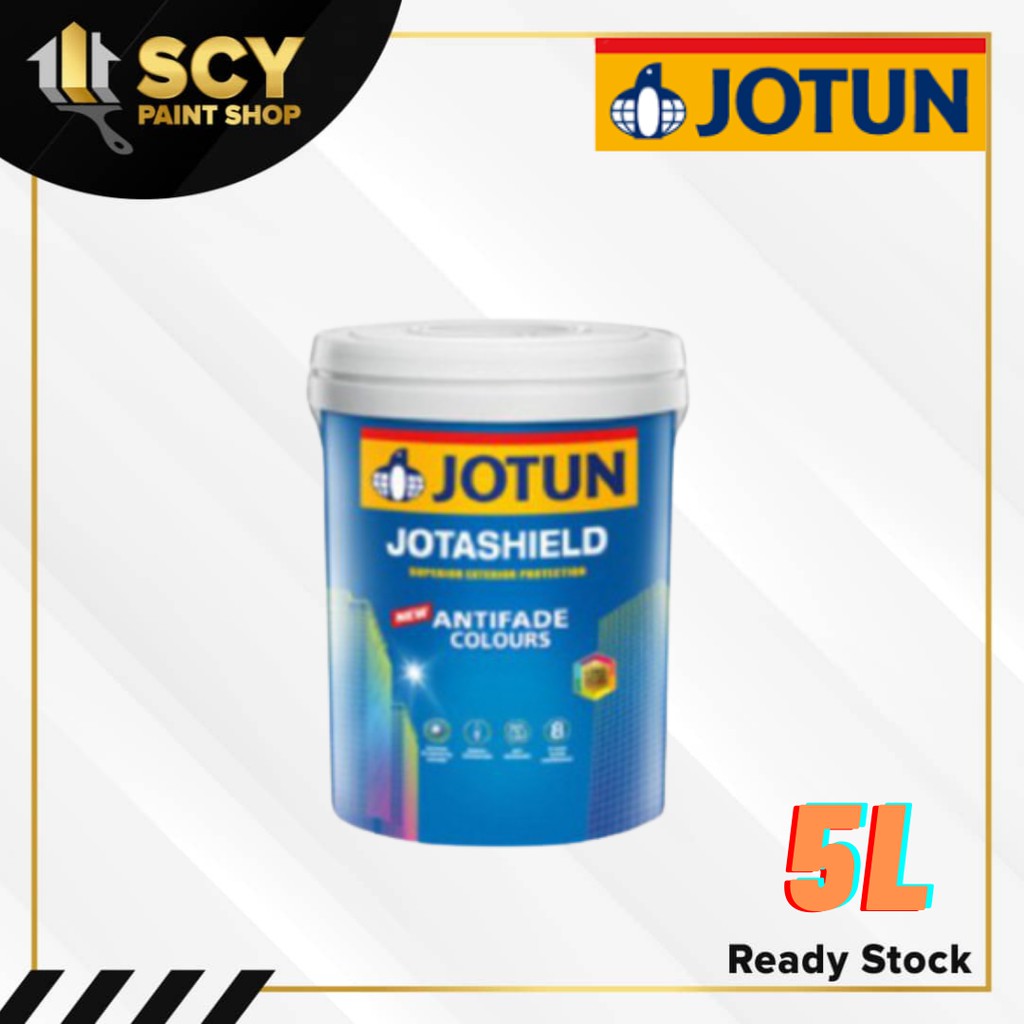JOTUN JotaShield Antifade 5L Exterior Wall Paint/Cat Luar/Jota shield
