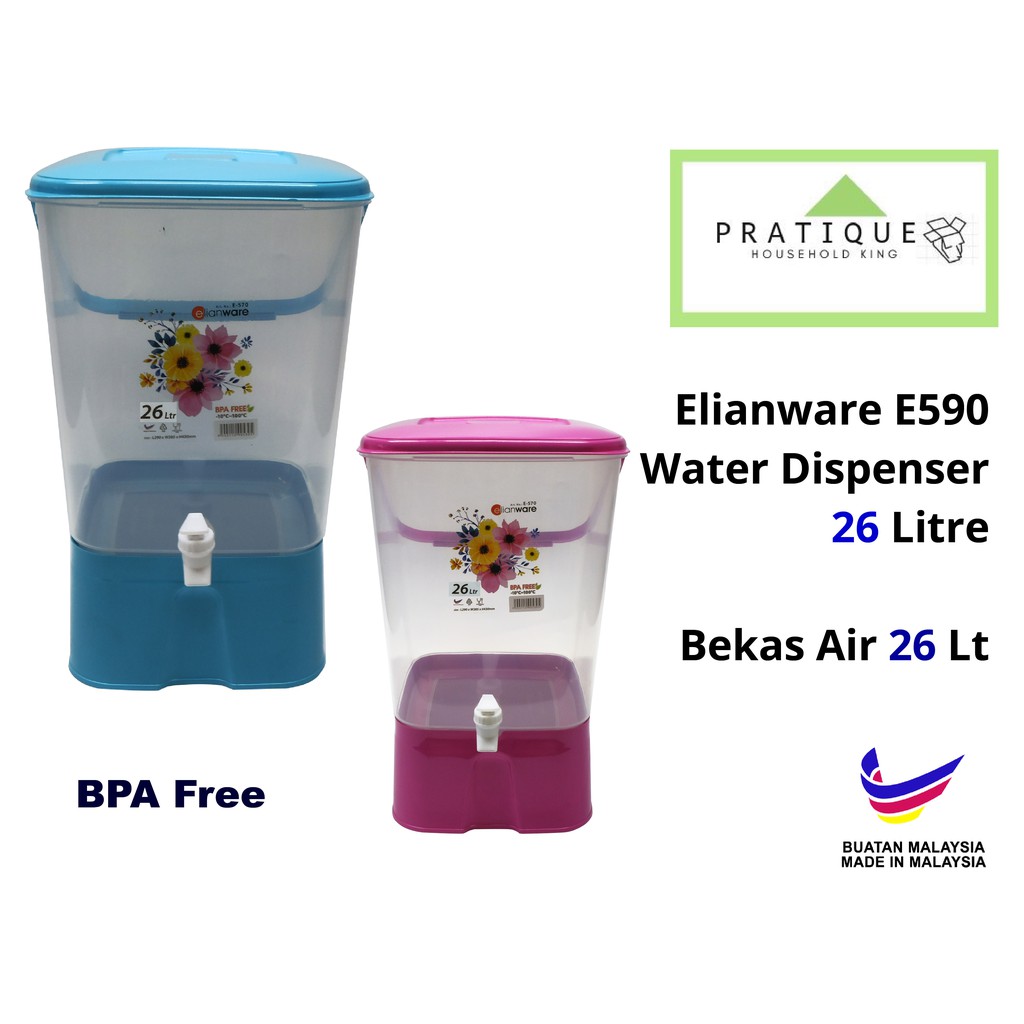 Elianware 8 & 13 & 15 & 26 liter Water Dispenser/ Water Container