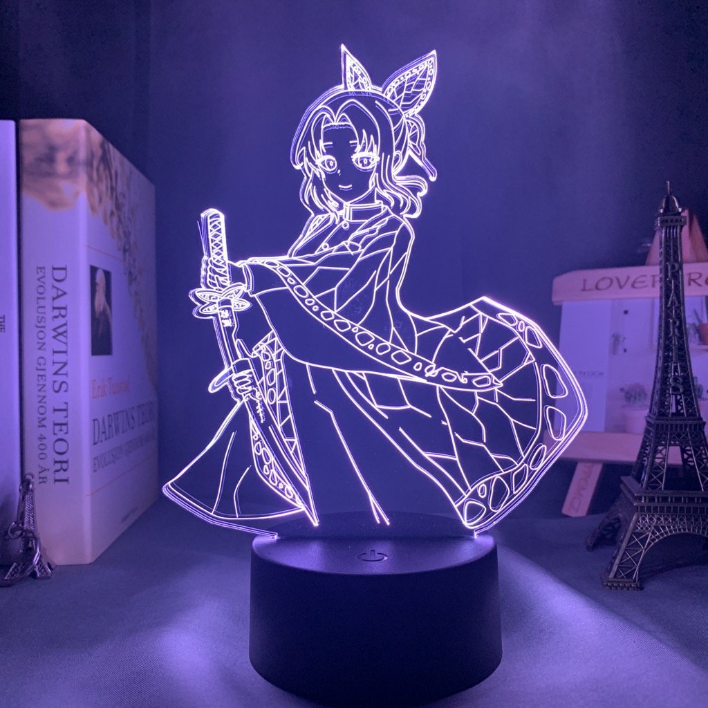 Demon Slayer Anime Night Light Shinobu Kocho Color Changing Touch