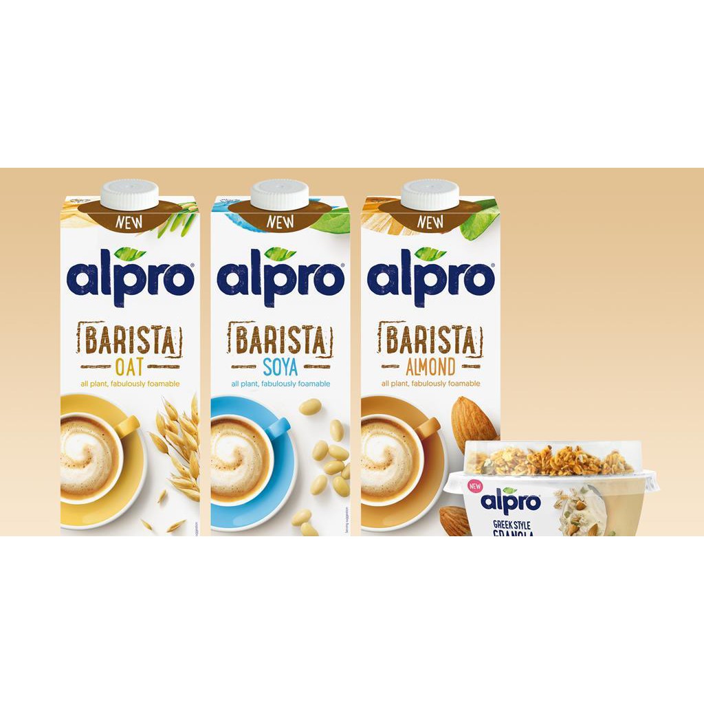 [Made In UK] Alpro Plant Based Milk Lactose Intolerance Gluten Free