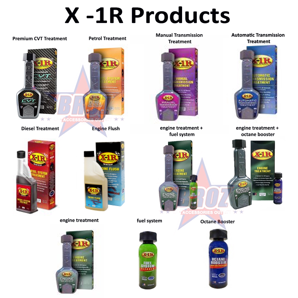 100 Original X1R X1R Engine Treatment/Diesel/Petrol/Fuel System/Flush