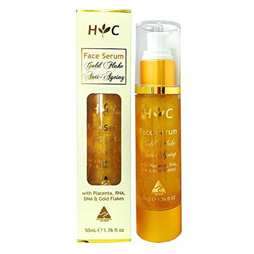 [Ready Stock] Healthy Care Gold Flake Anti Ageing Face Serum 50ml