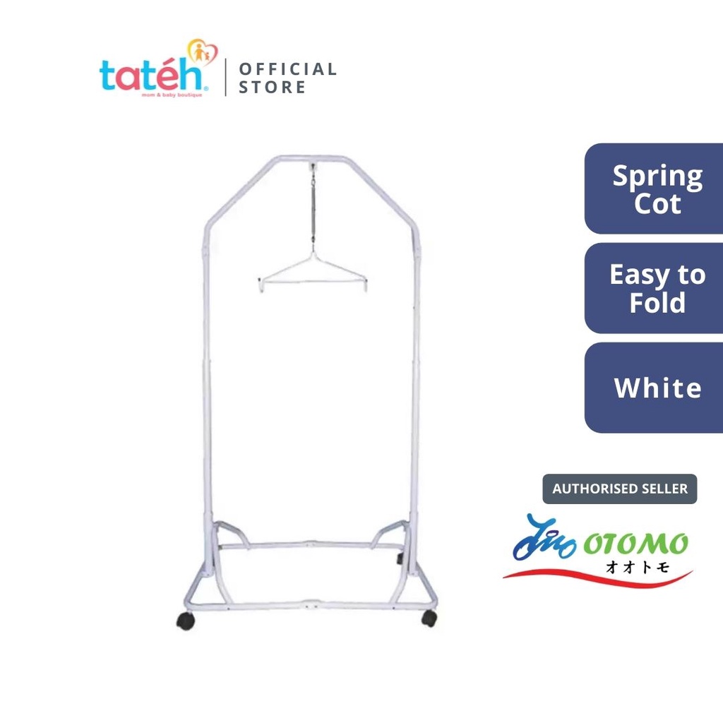 Otomo Baby Cradle Stand (White) Shopee Malaysia
