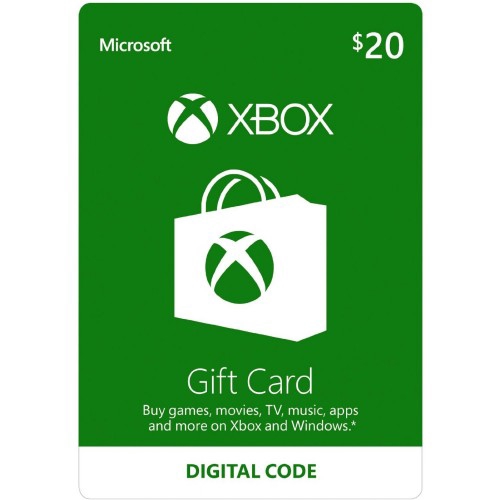 XBox Live Gift Card 20 USD (US) (Digital) Shopee Malaysia