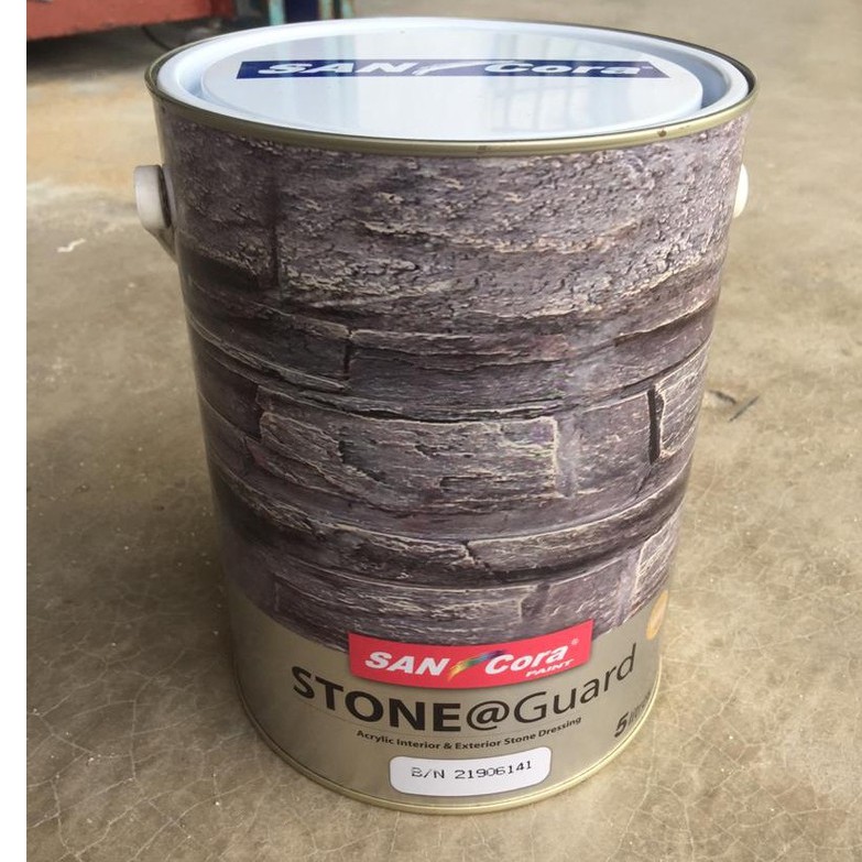 SANCORA Stone Guard Glossy Stone Varnish / Tiles Varnish 5 Liter