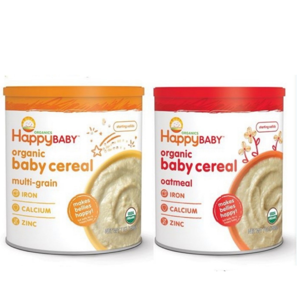 Happy Baby Happy Bellies Cereal Organic