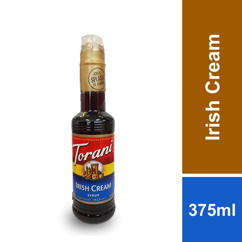 Torani Irish Cream Syrup with Pour Spout 375ml Shopee Malaysia