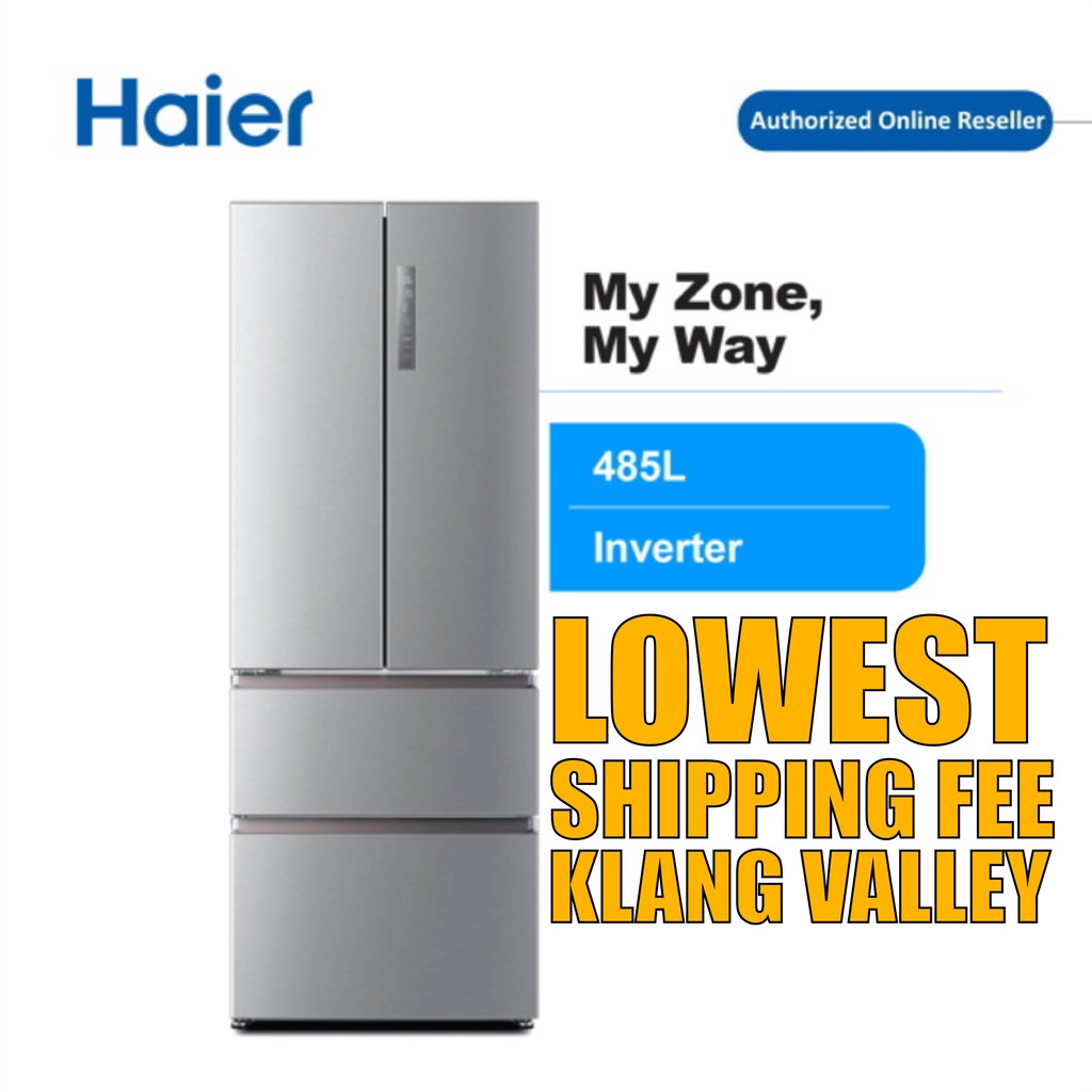 Haier HB16FMAA 485L French Door Refrigerator Fridge Peti Sejuk with DC