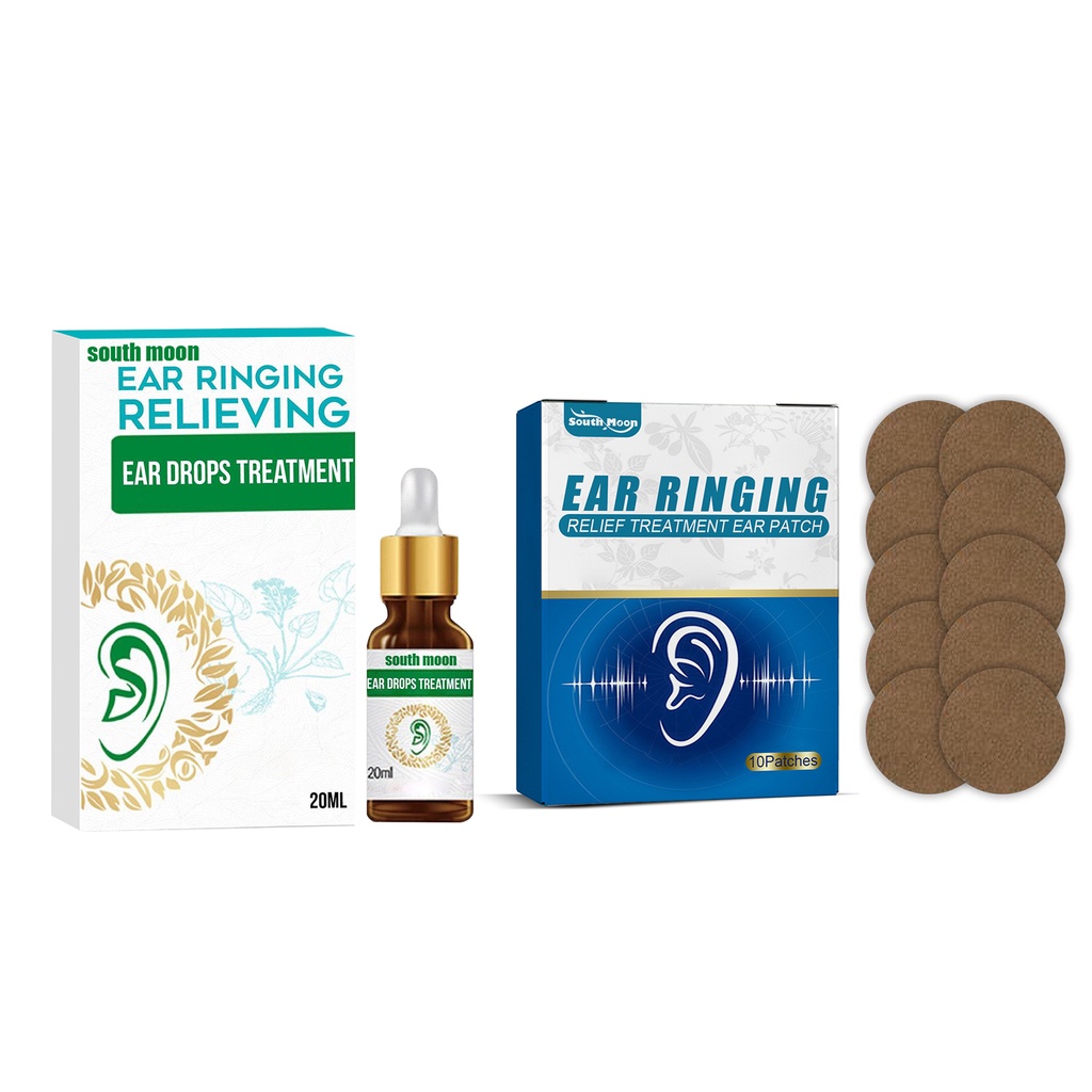 [South Moon] Ear Drops Infection Ear Ringing Patch Ginger Tinnitus