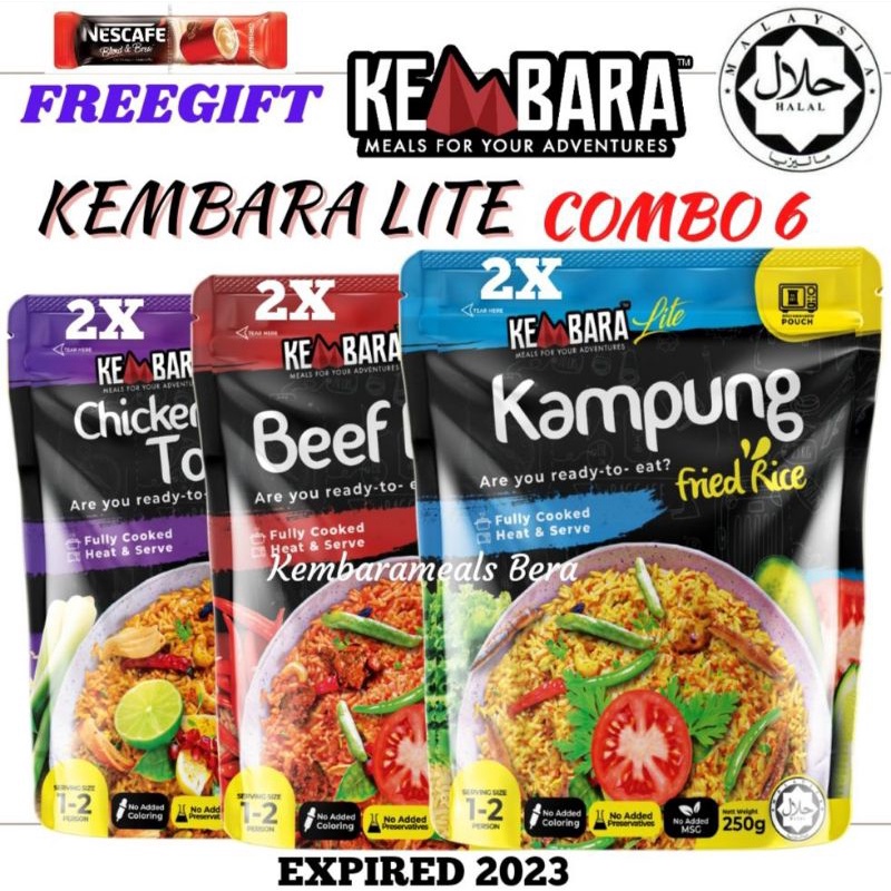 Kembara Meal [Self heating food] Emergency food Supply/ Instant food