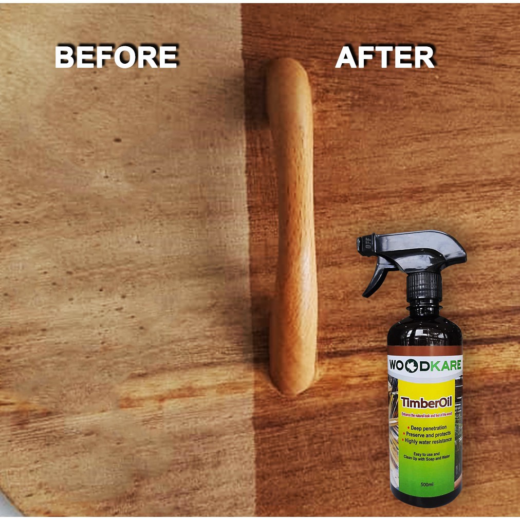 WK Timber Oil Gloss Finish Wood Shield Teak Oil Exterior Interior