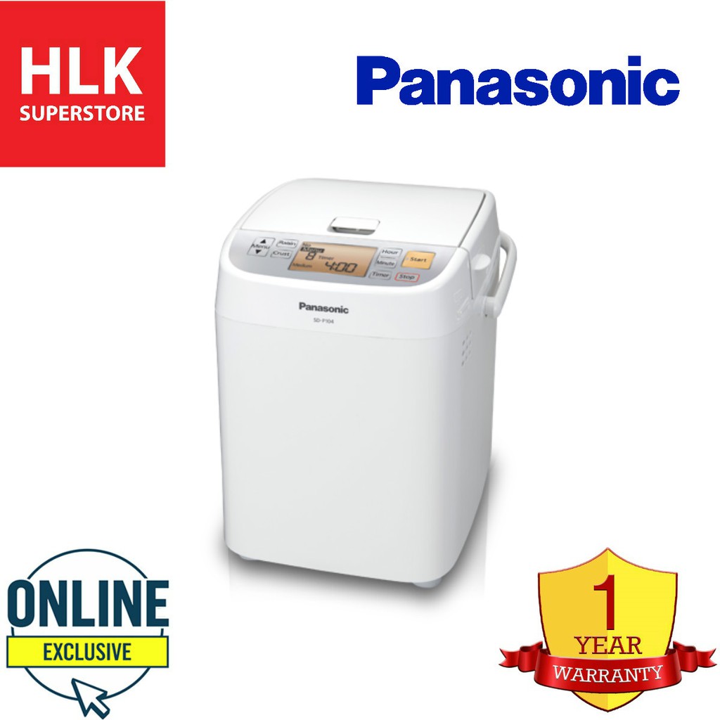Panasonic Automatic 1 Loaf Bread Maker SDP104 Shopee Malaysia