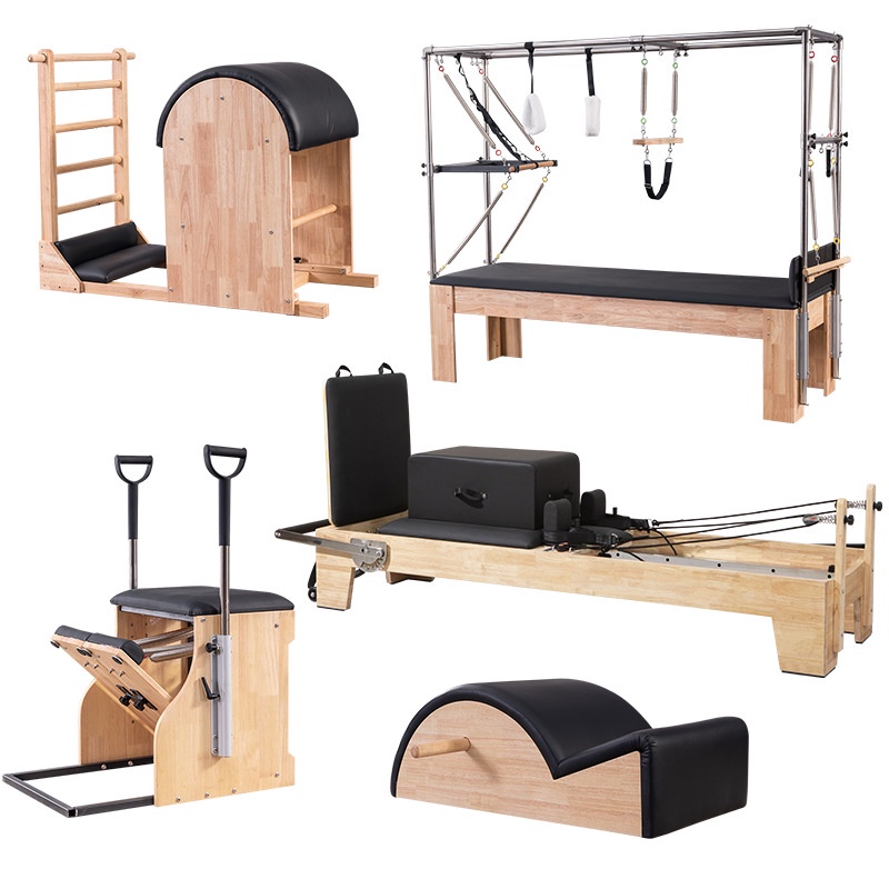 Ready Stock!! Korean Pilates Equipment Set Leather Wundar Chair