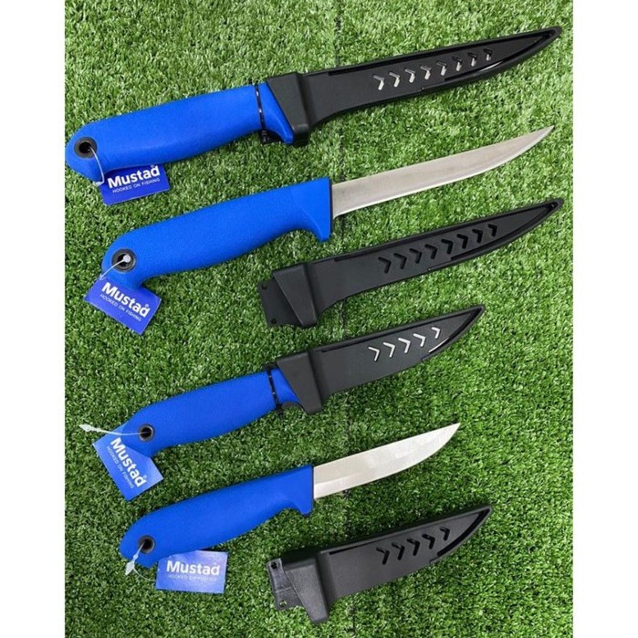 (JOM PANCING) Mustad Bait Knife (MTB 002) & Fillet Knife (MTB 001