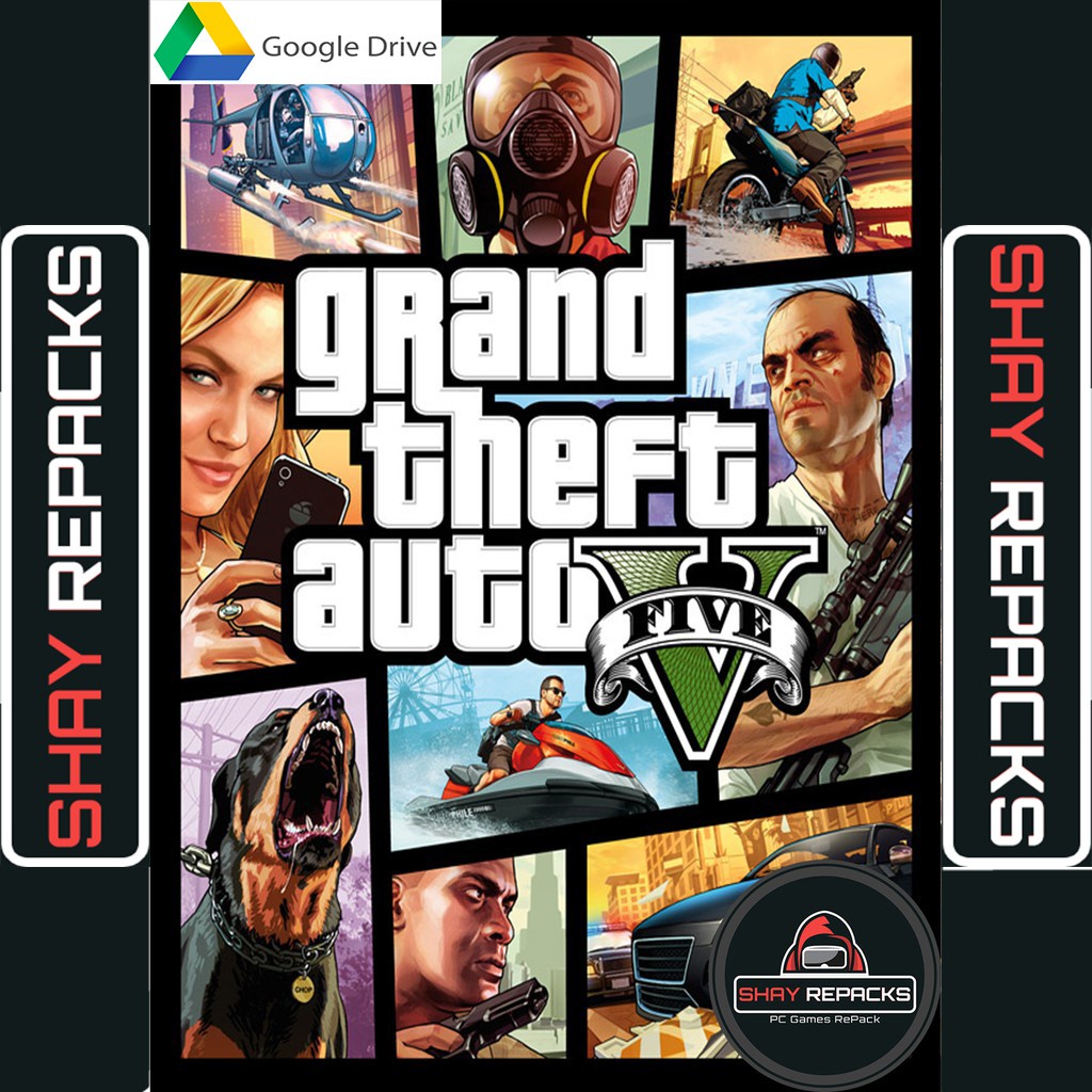 [PC][Google Drive] GTA 5 Grand Theft Auto V OFFLINE ShayRepack