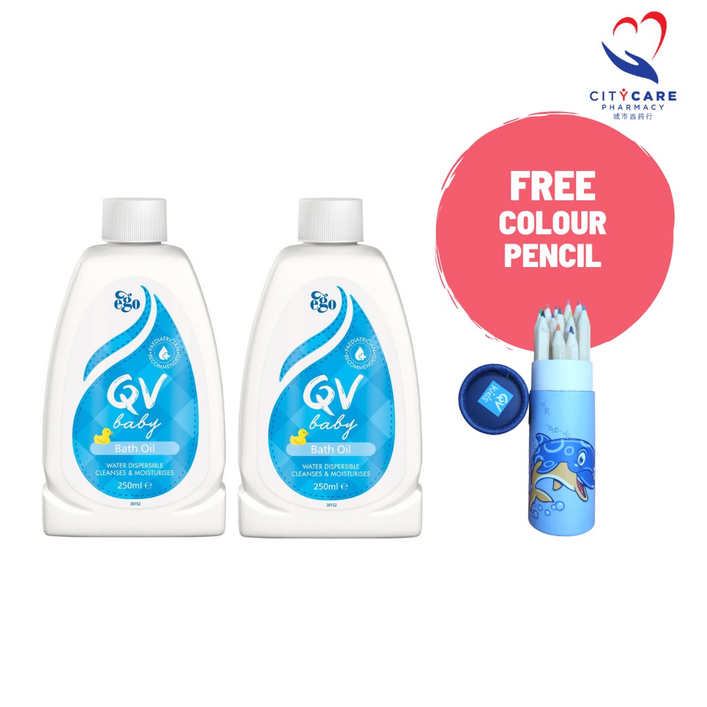 Ego QV Baby Bath Oil 250ml Shopee Malaysia